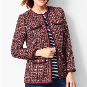 Talbots tweed jacket size 4